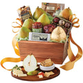 Pear, Popcorn & Relish Gift Basket - Thoughtful Food Gift for Any
