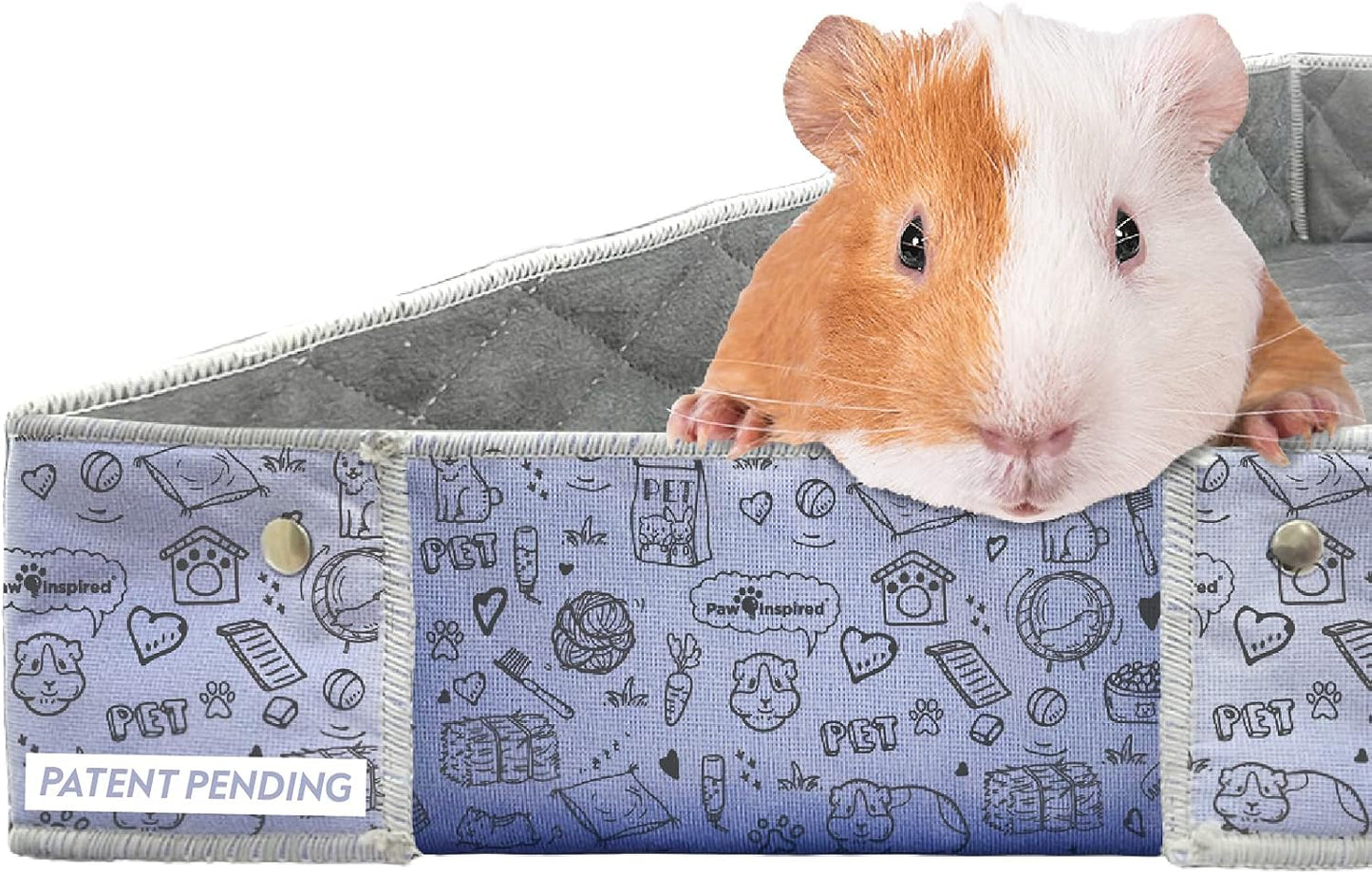 Paw Inspired Critter Box Washable Cage Liner for Small Animals