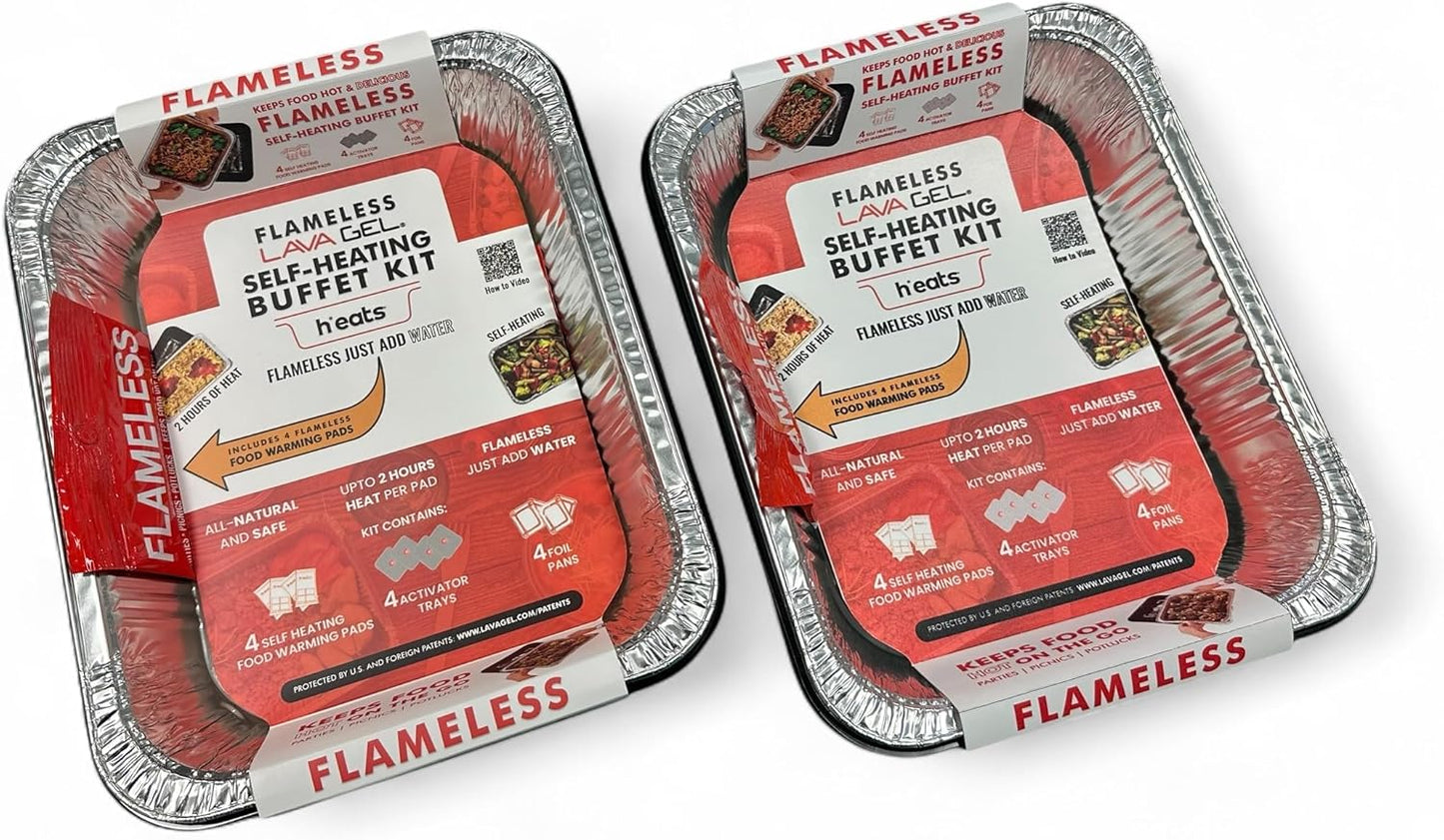 Flame-Free Catering Heat Pads for Effortless Buffet Service