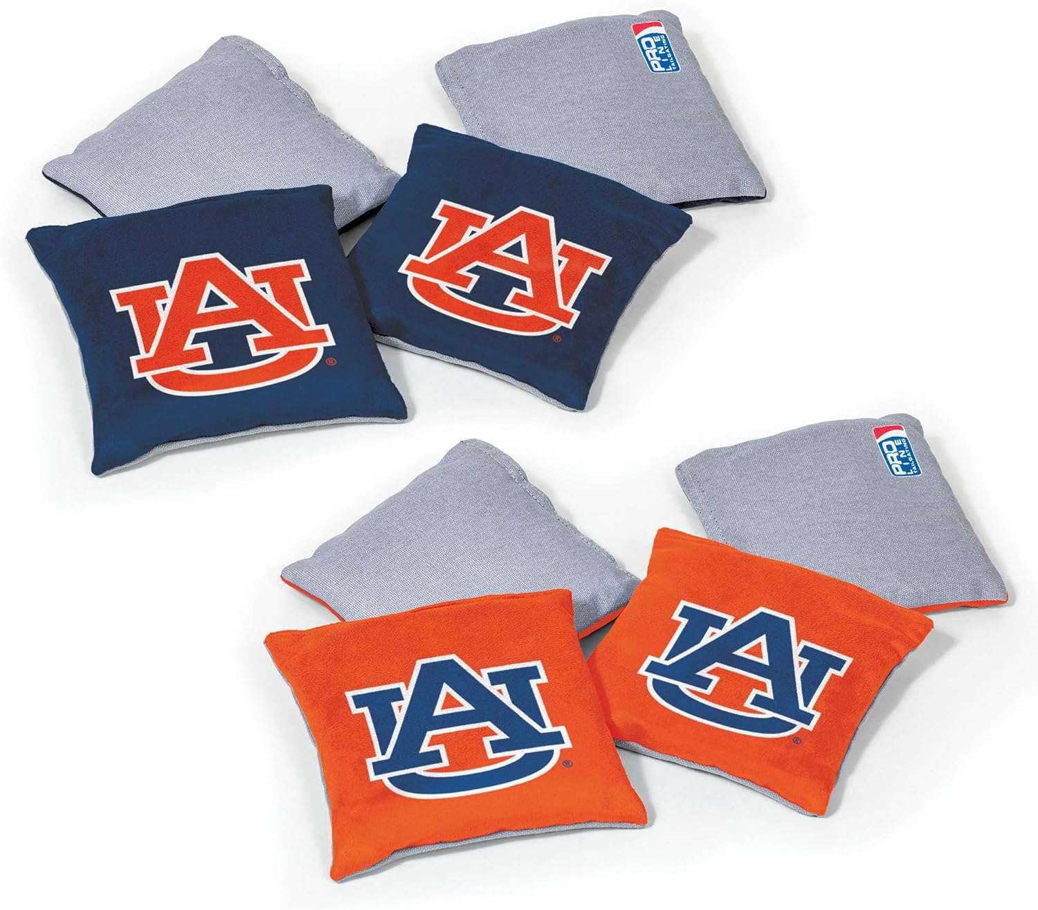 NCAA College Dual Sided Bean Bags for Cornhole Set - 8 Count