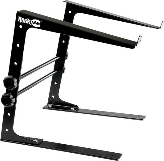 RockJam DJ Laptop Stand: Adjustable & Anti-Slip
