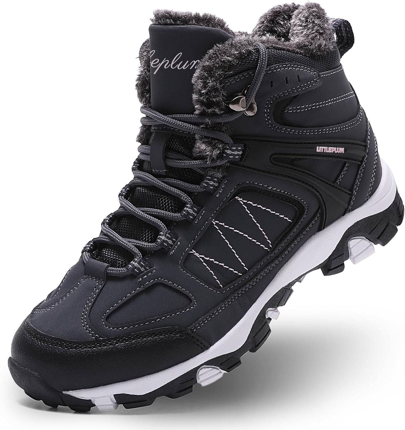 Littleplum Snow Boots for Women - Warm Fur Lined Winter Footwear