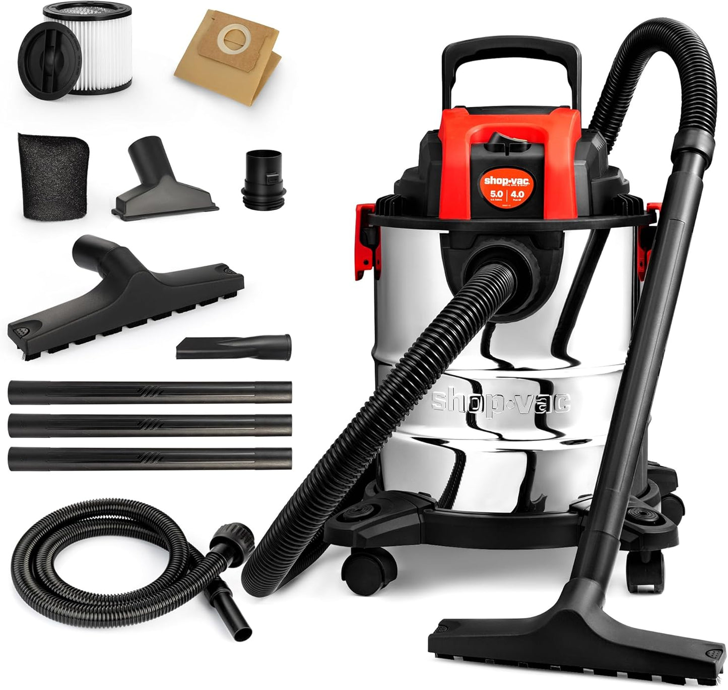 Shop-Vac 5 Gallon Wet/Dry Vacuum with Blower Functionality