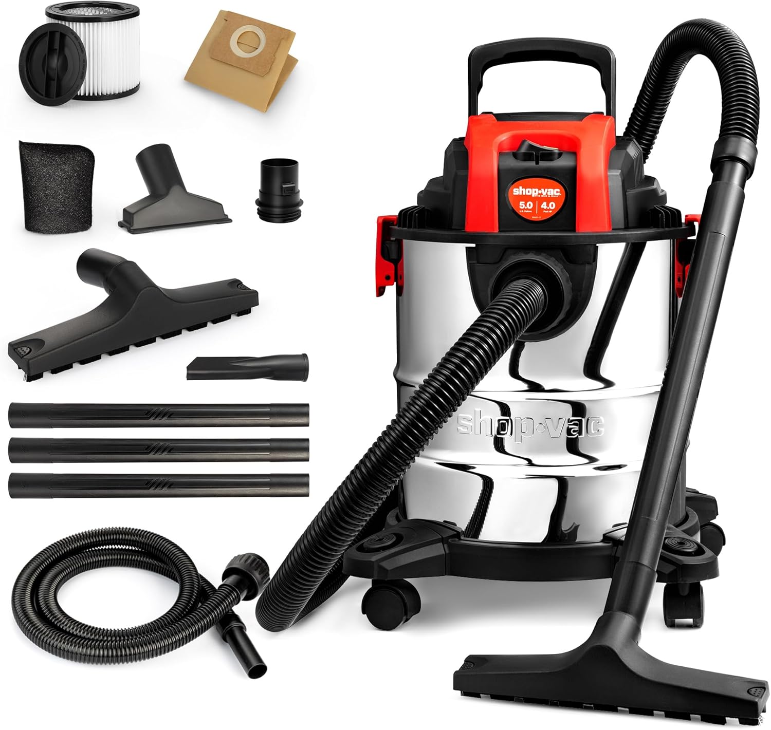 Shop-Vac 5 Gallon Wet/Dry Vacuum with Blower Functionality