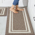 Kitchen Rugs Non-Slip 20x30/20x48 in Thick Polypropylene Mat - Machine