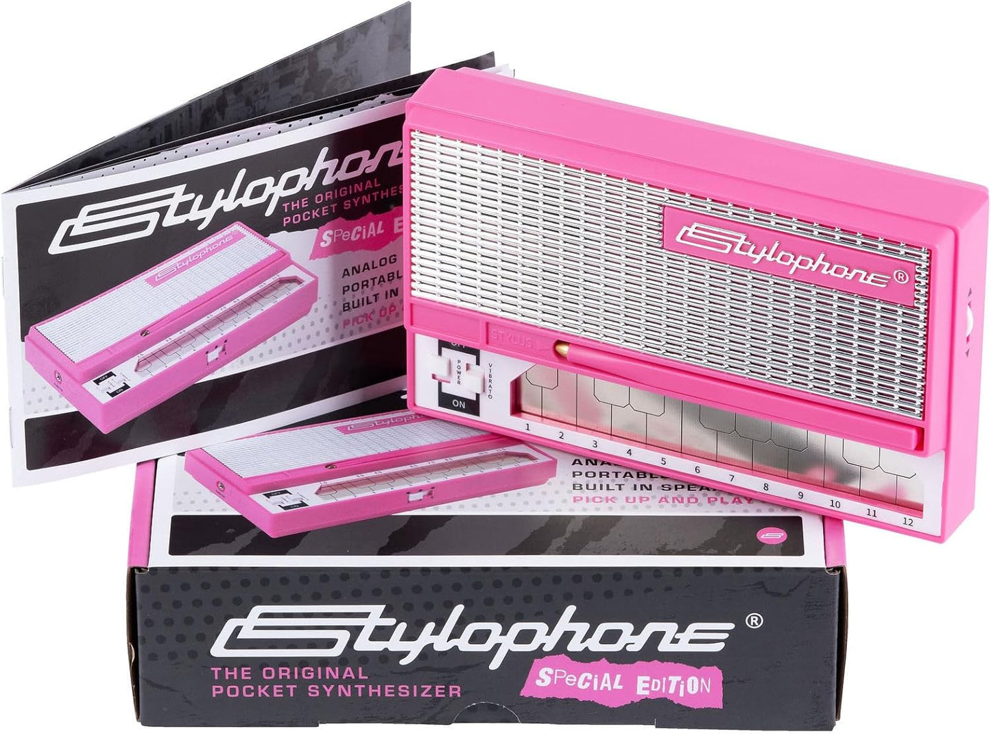 Stylophone Pink - The Original Pocket Electronic Synthesizer