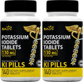 Potassium Iodide Tablets 130 mg (2 Pack) - Emergency Iodine