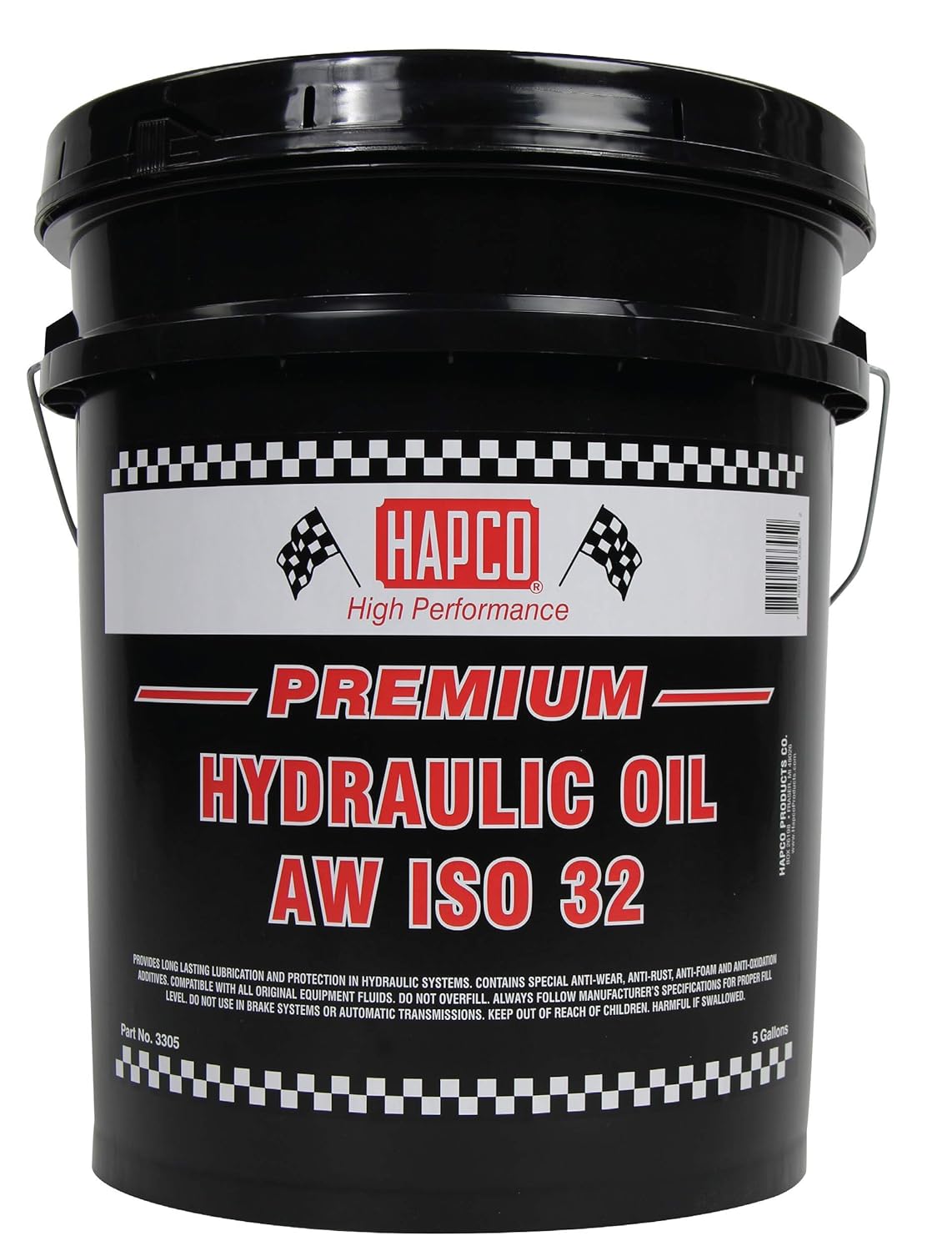 Hydraulic Oil - 5 Gallons - Prevent Rust and Corrosion