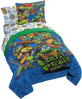Teenage Mutant Ninja Turtles Twin Comforter Set - Soft Microfiber