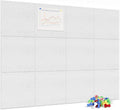 Large Cork Board for Wall 48in x 36in Bulletin Board - Felt Panel Kit