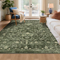Boho Vintage Area Rug 5x7 Soft Non Slip Carpet for Home