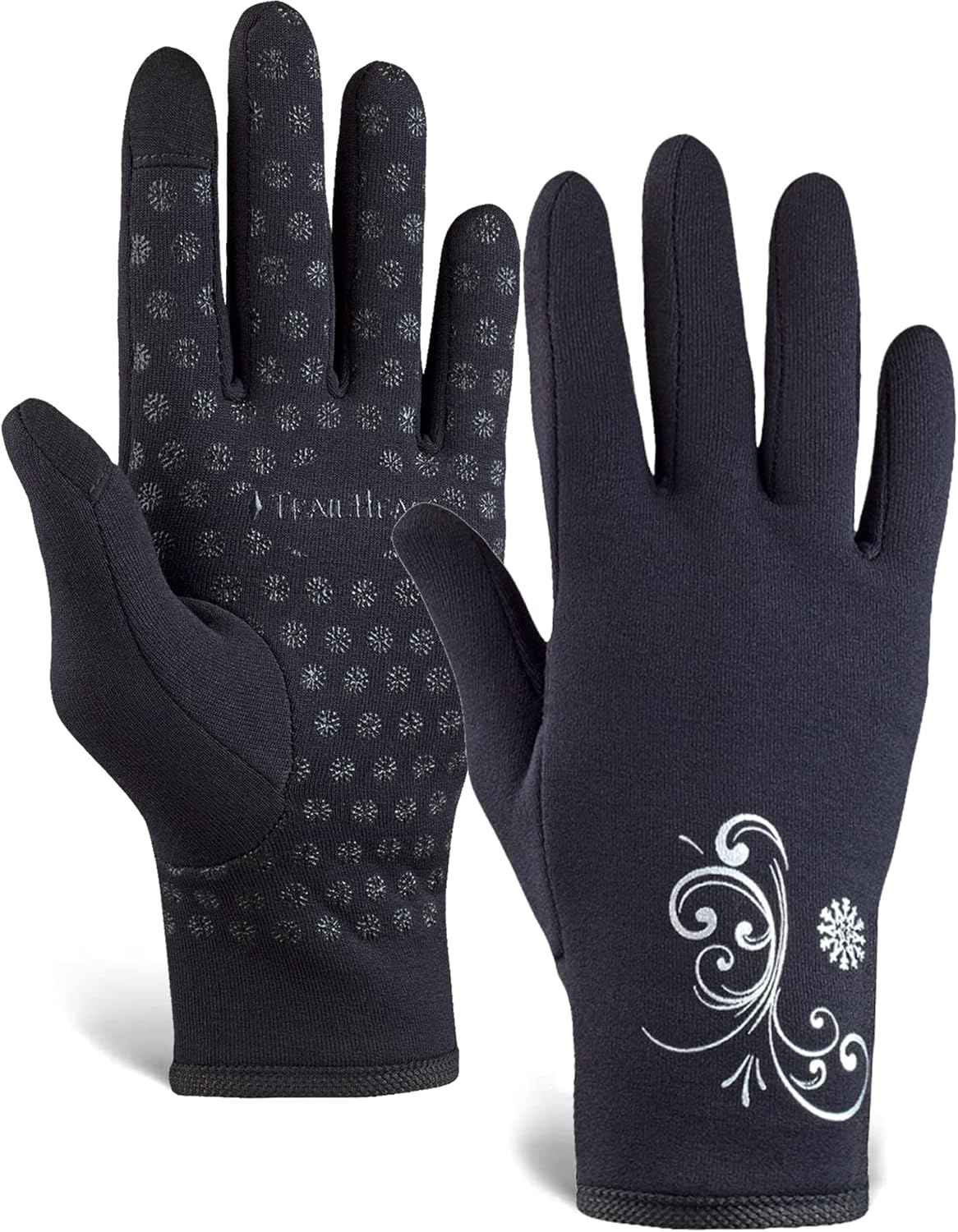 TrailHeads Womens Running Gloves - Touchscreen Winter Accessories