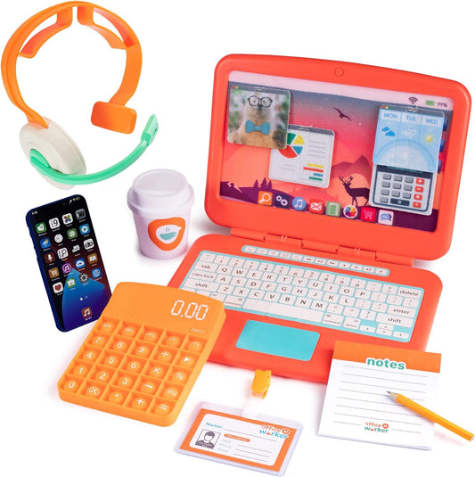 Pretend Play Home Office Set for Kids - Fun & Educational Toy
