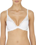 Natori Feathers Lace Plunge T-Shirt Bra - Smooth Contour Support IA