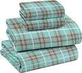 Flannel Sheets Full Size - 100% Cotton Brushed Flannel, Deep Pockets