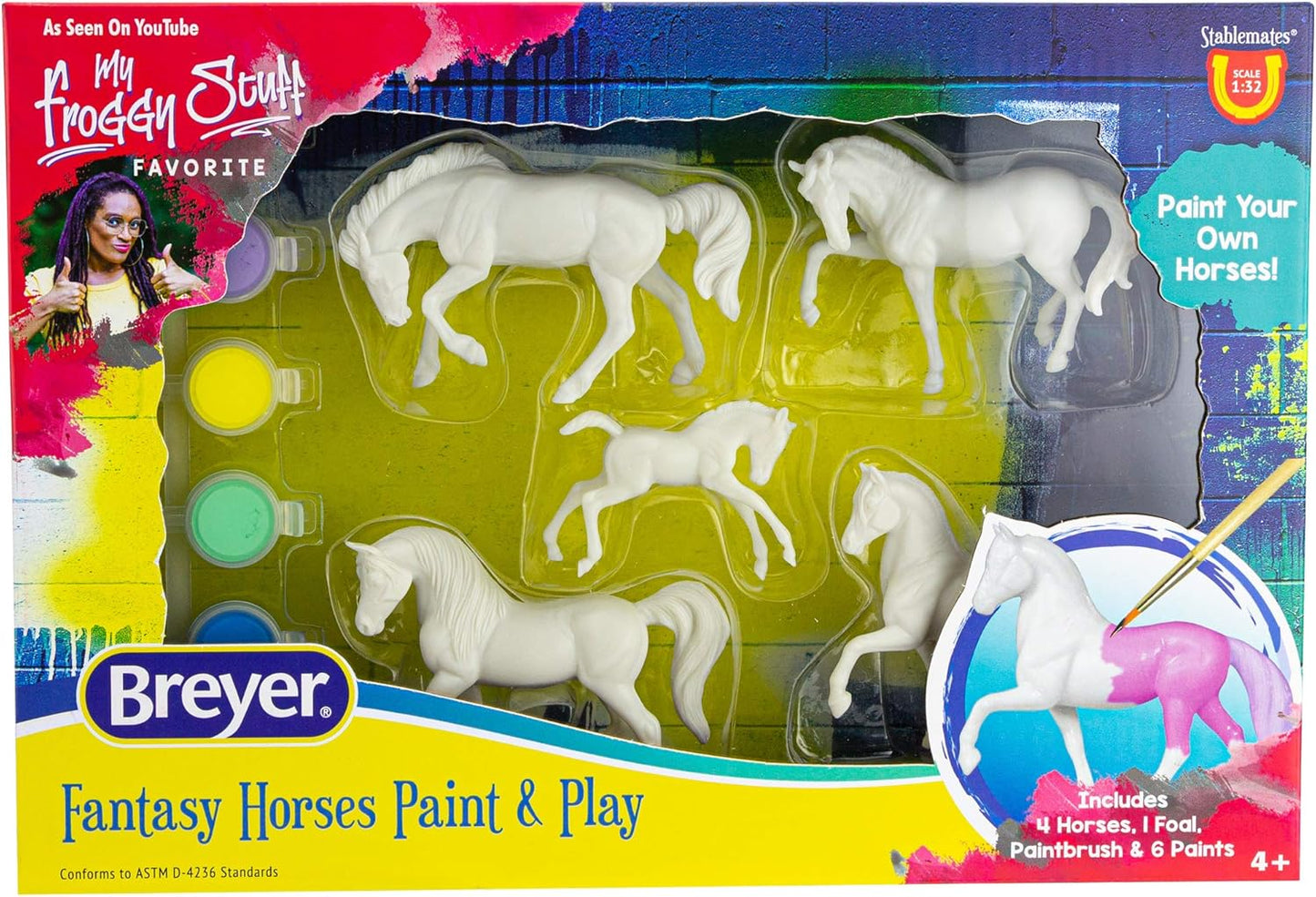 Breyer Horses Stablemates Fantasy Horse Paint Set for Creative Fun