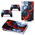 Colorful Magma PS5 Skin Set by Teiyii