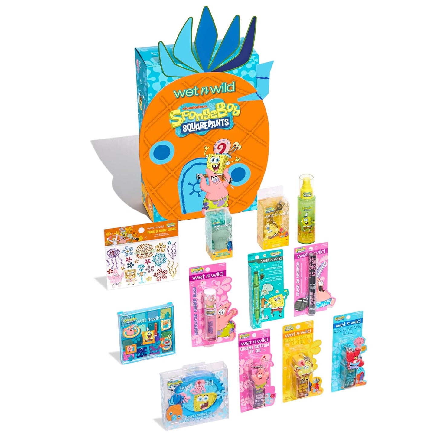 SpongeBob SquarePants PR Box - Pineapple House Makeup Set