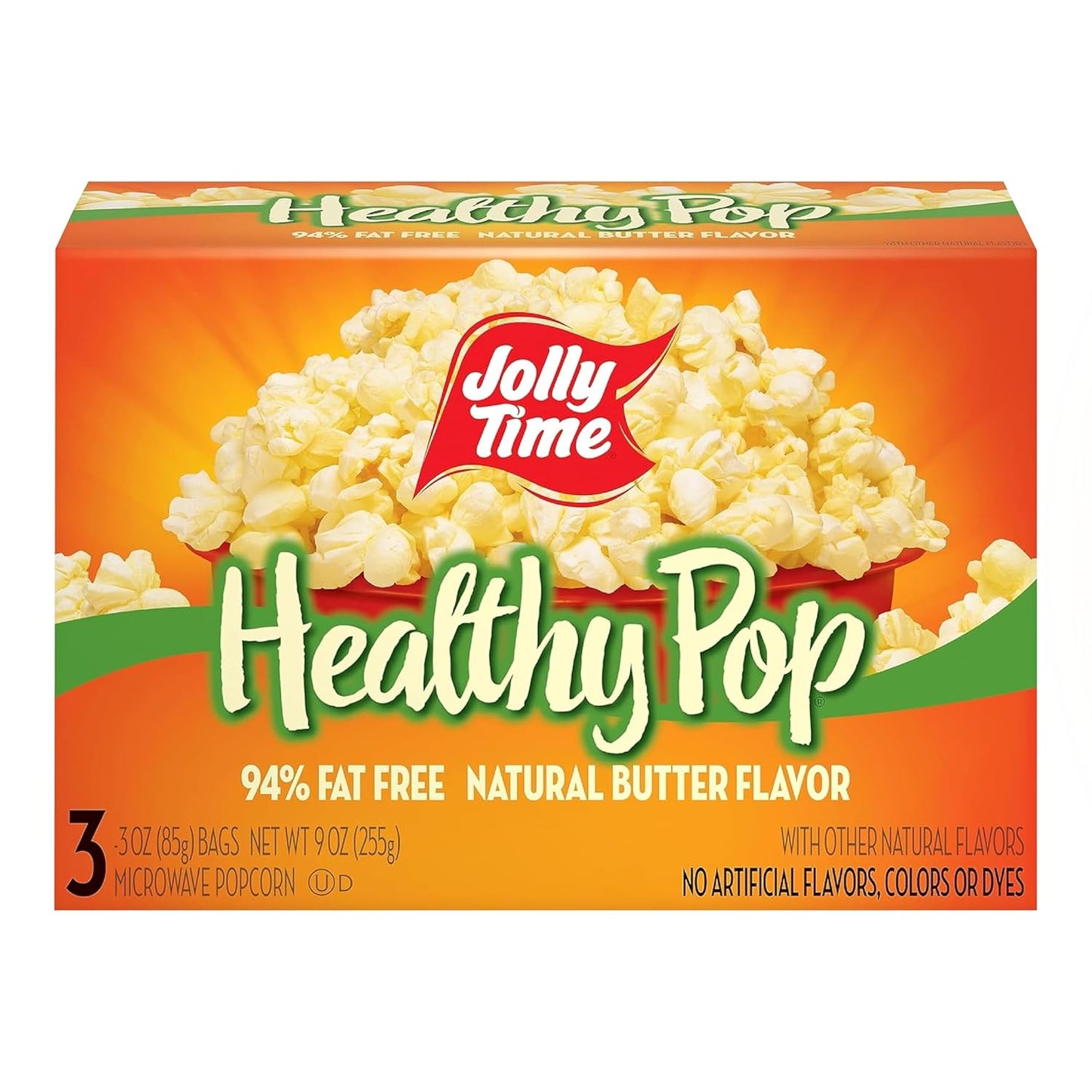 Jolly Time Healthy Pop Butter Sea Salt Popcorn