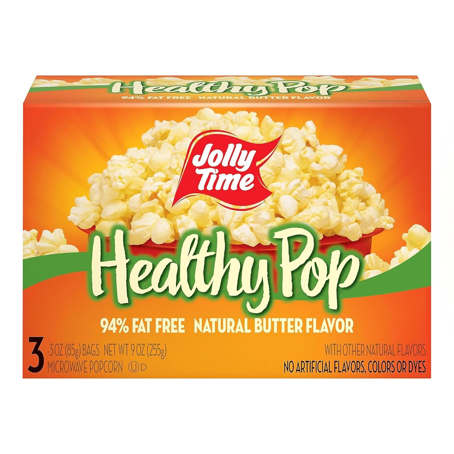 Jolly Time Healthy Pop Butter Sea Salt Popcorn