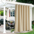 Outdoor Curtains 84 x 108 in Biscotti Beige - Waterproof Blackout