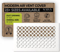 SABA Home Decor Air Vent Cover Grille - Stylish White Finish