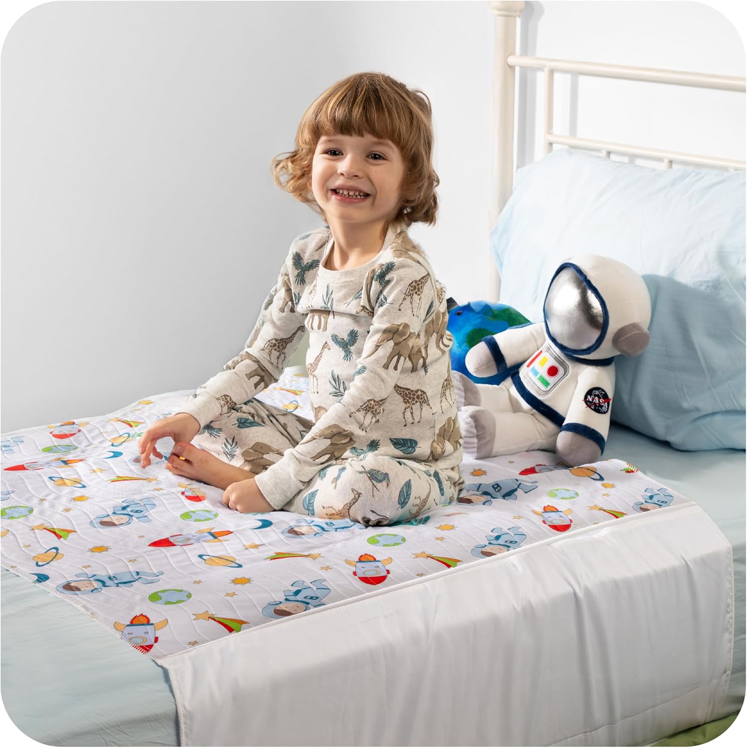 IMPROVIA Toddler Bed Wetting Pad 2 Pack for Potty Training