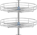 28 in Lazy Susan Turntable for Cabinet - Corner Cabinet Organizer