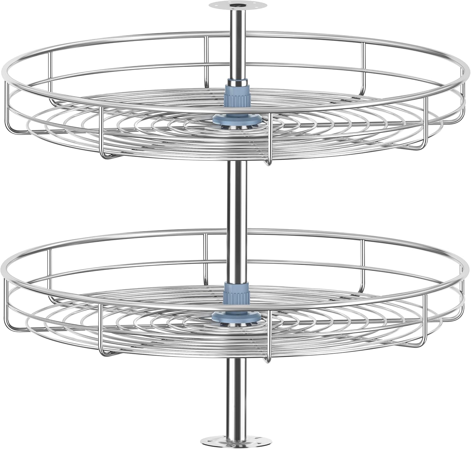 18 Inch Lazy Susan Turntable for Kitchen Corner Cabinet Organizer