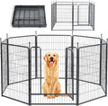 Heavy Duty Dog Playpen for Indoor and Outdoor Use, 40 Inch