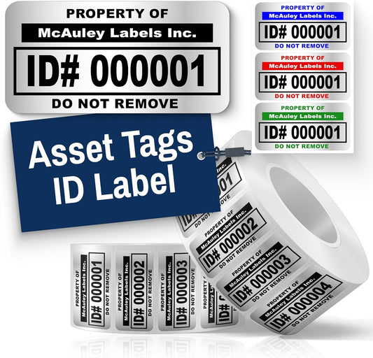 Custom Asset Tags for Equipment - Durable & Reliable Labels