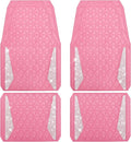 Bling Diamond Car Mats Rubber Full Set - Sparkly Trim Fit