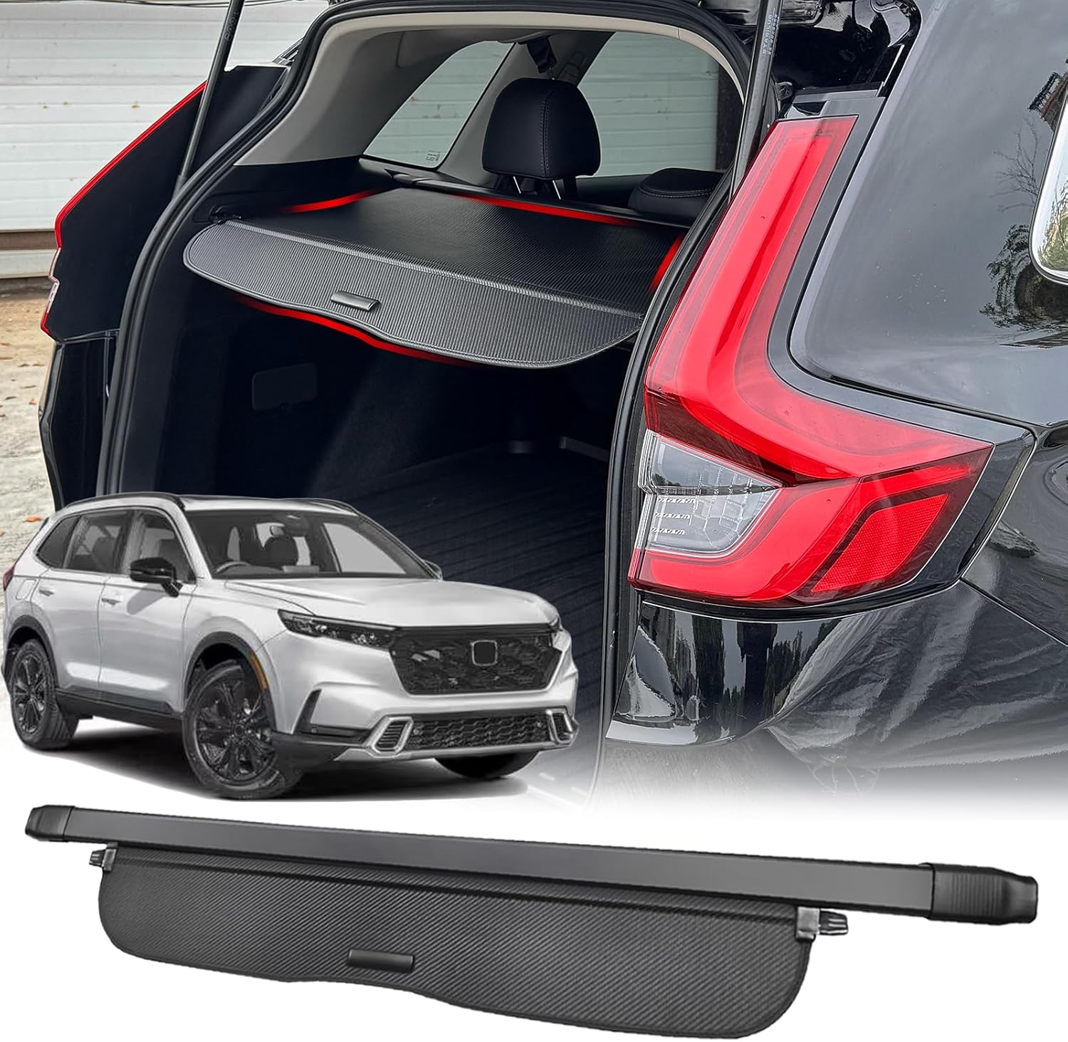 Retractable Cargo Cover for 2023-2026 Honda CR-V Accessories
