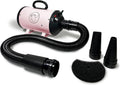 Flying Pig High Velocity Dog Grooming Dryer Pastel Pink - Heater