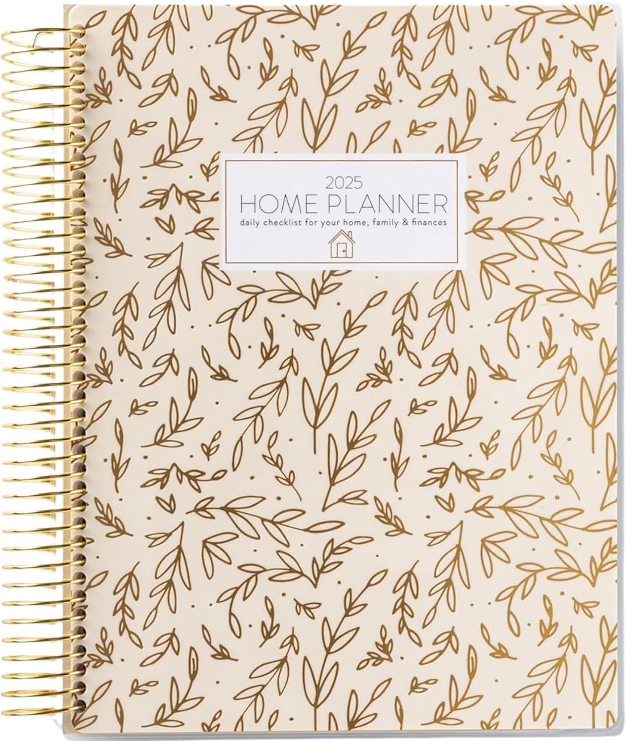 Home Planner 2025 with Stickers and Daily Checklists for Success