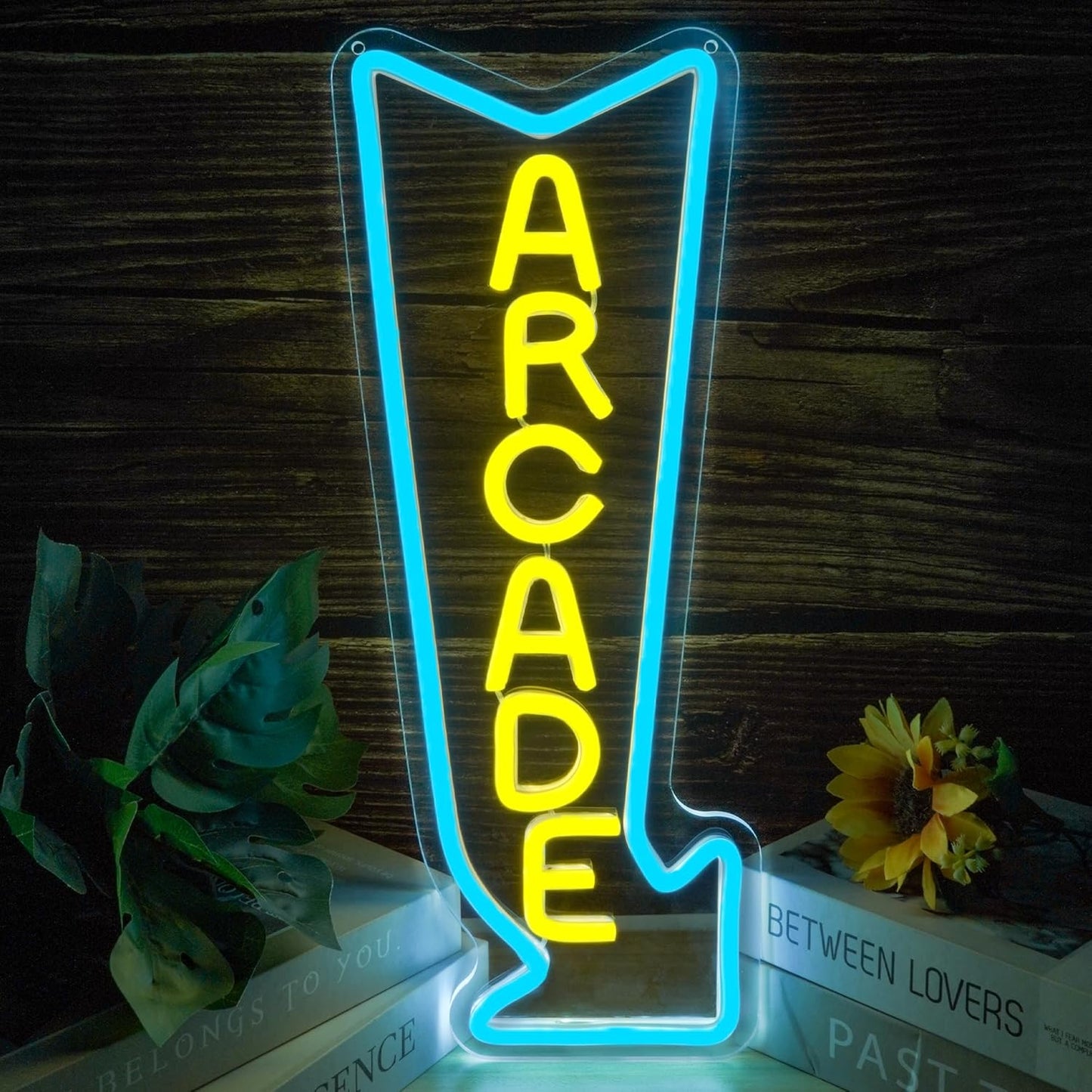 ARCADE Neon Sign LED Light for Gaming Rooms and Retro Decor