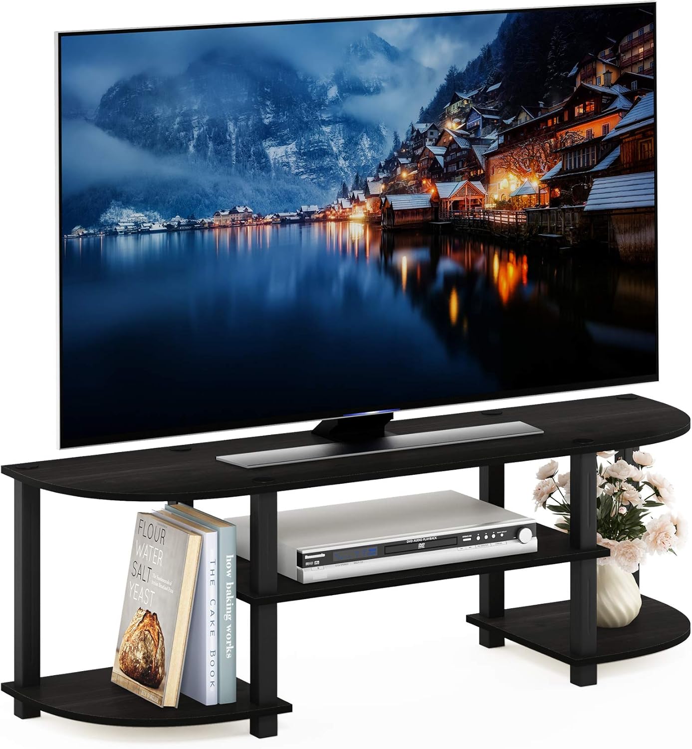 Furinno Turn-S-Tube Wide TV Entertainment Center for Stylish Living