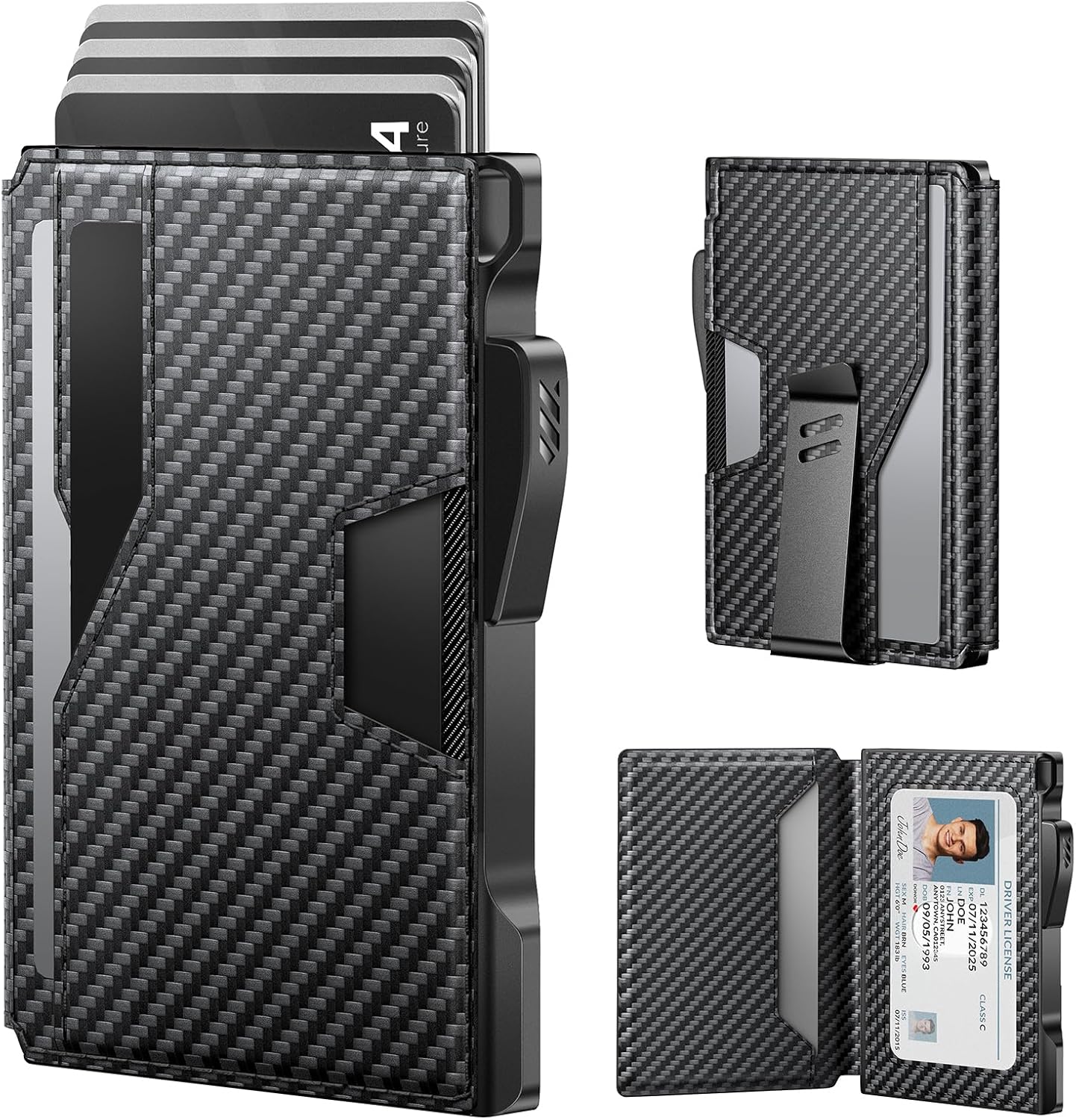 Typecase Wallet for Men: Slim RFID-Blocking Bifold with Clip