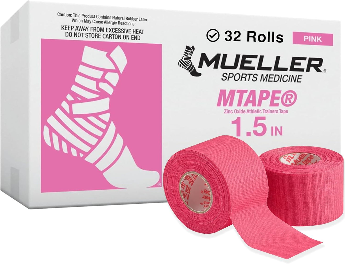 MUELLER Sports Medicine MTape Rolls Team Pack for Athletes