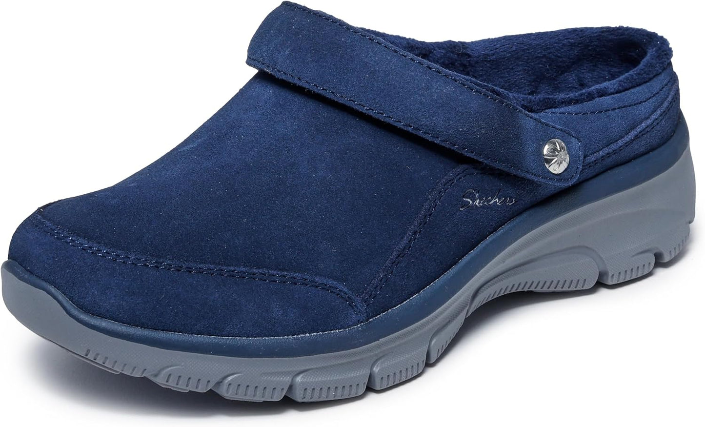 Skechers Womens Easy Going Distinctive Charm Slip On Shoes