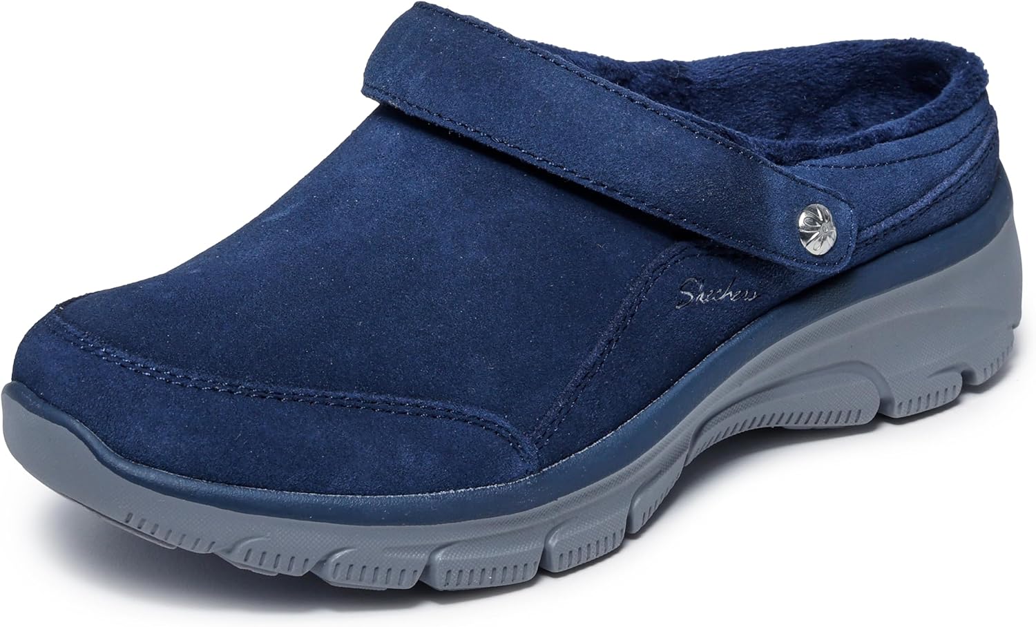 Skechers Womens Easy Going Distinctive Charm Slip On Shoes