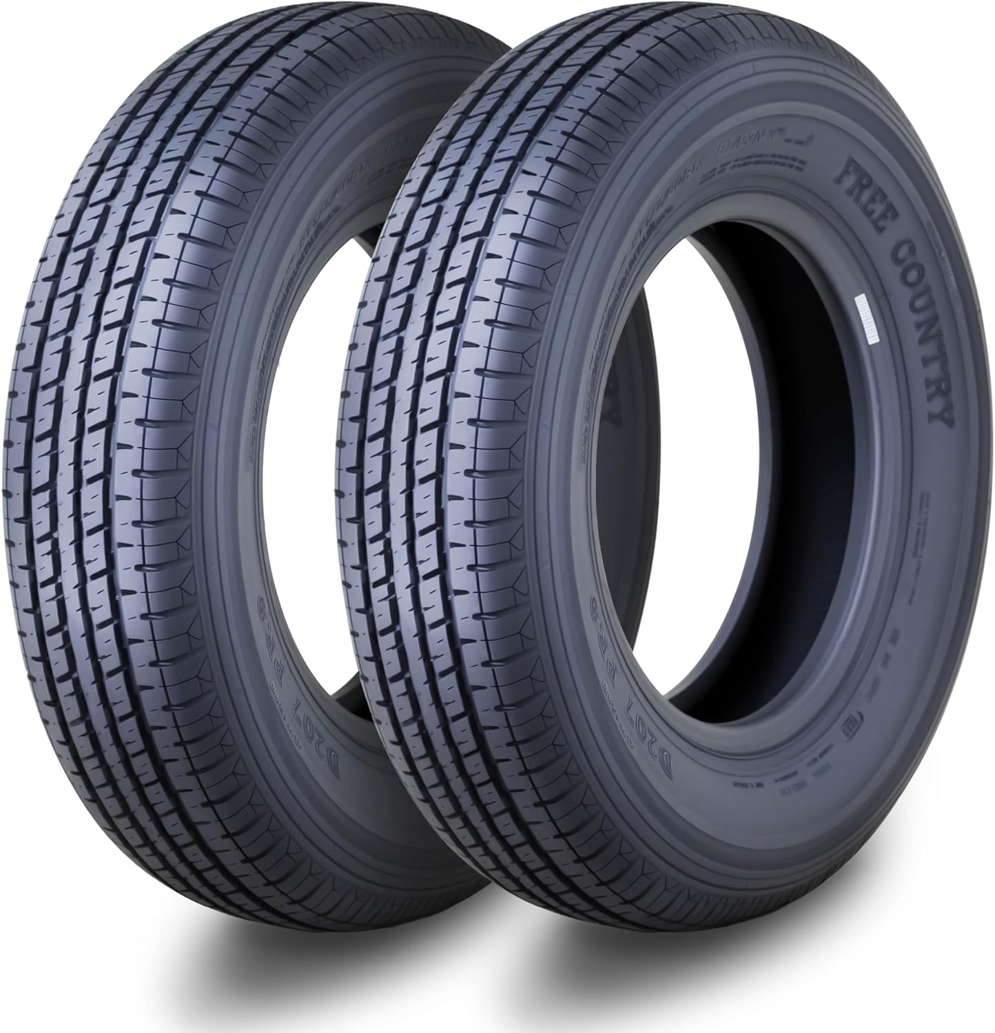 Premium Trailer Tires ST175/80R13 with Scuff Guard for Safety