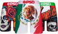 PSD Men's Printed Boxer Briefs - 7 in Inseam Breathable Support