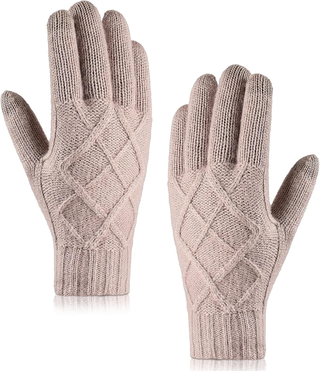 Cierto Women Winter Gloves: Touch Screen & Warm Fleece