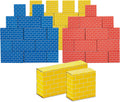 Large Cardboard Building Blocks 40 Pack - Durable Play Set