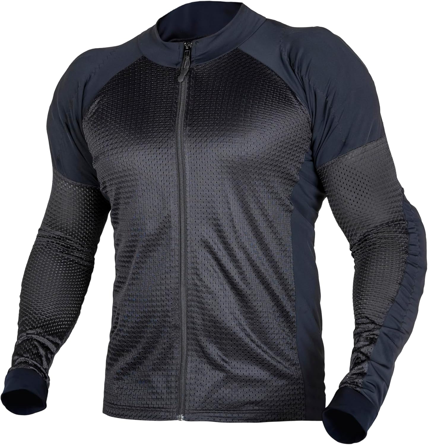 WICKED STOCK Mesh Armored Motorcycle Shirt for Summer Riding