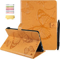 Case for Kindle Fire HD 10 11th Gen - Yellow Butterfly Folio