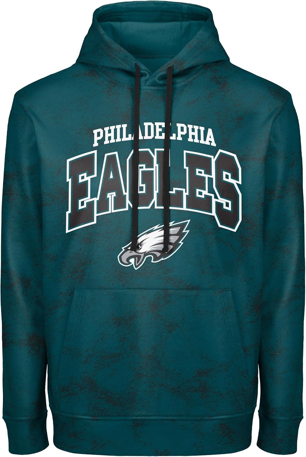NFL Men's Big Logo Wordmark Camo Performance Hoodie for Fans