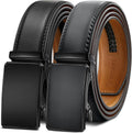 KEMISANT Men Belt 2 Pack Ratchet Leather - Custom Fit Comfort