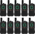 Retevis RB45 Walkie Talkies for Adults - Dual PTT, USB-C Charging